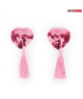 Пэcтисы розовые, (текстиль) 