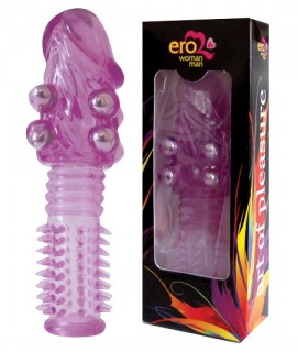 НАСАДКА ЗАКРЫТАЯ "CRYSTAL SLEEVE" С ШАРИКАМИ И ШИПИКАМИ арт. EE-10096