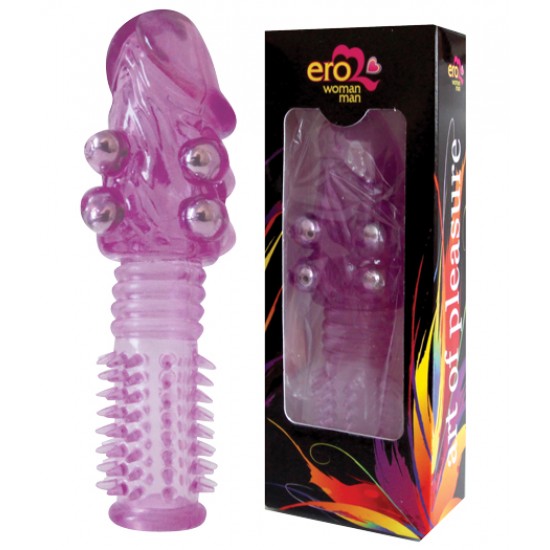 НАСАДКА ЗАКРЫТАЯ "CRYSTAL SLEEVE" С ШАРИКАМИ И ШИПИКАМИ арт. EE-10096