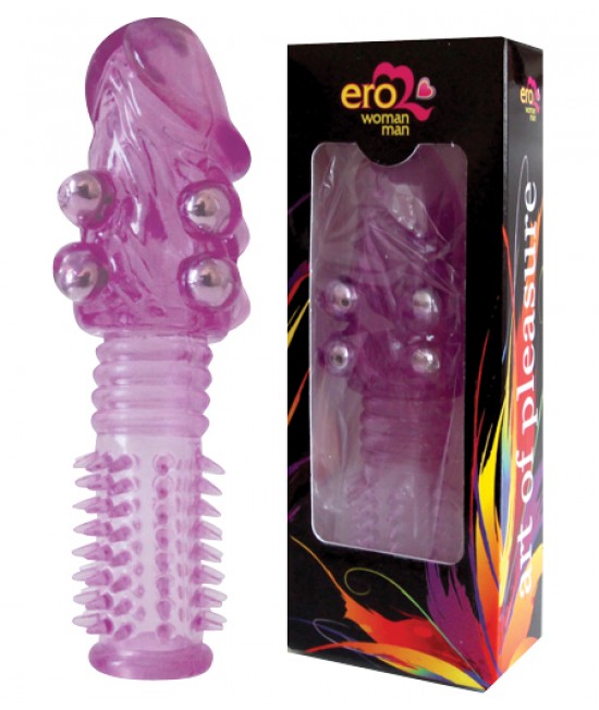 НАСАДКА ЗАКРЫТАЯ "CRYSTAL SLEEVE" С ШАРИКАМИ И ШИПИКАМИ арт. EE-10096