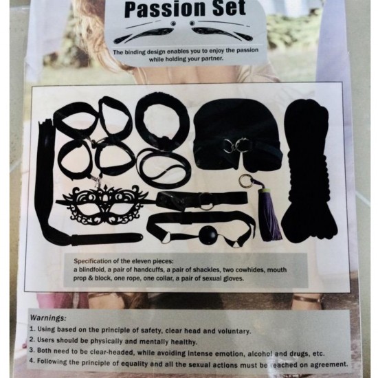 Набор БДСМ черный арт. NO.627