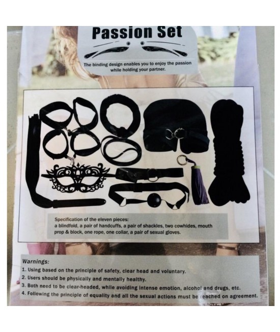 Набор БДСМ черный арт. NO.627