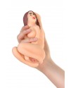 МАСТУРБАТОР РЕАЛИСТИЧНЫЙ TOYFA JUICY PUSSY SWEET DEW, ВАГИНА, TPR, ТЕЛЕСНЫЙ, 17 СМ