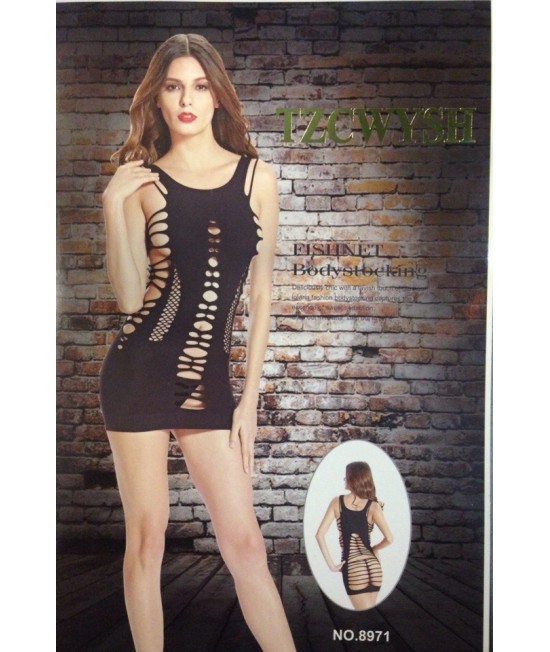 Бодистокинг, черный, One Size, арт 8971