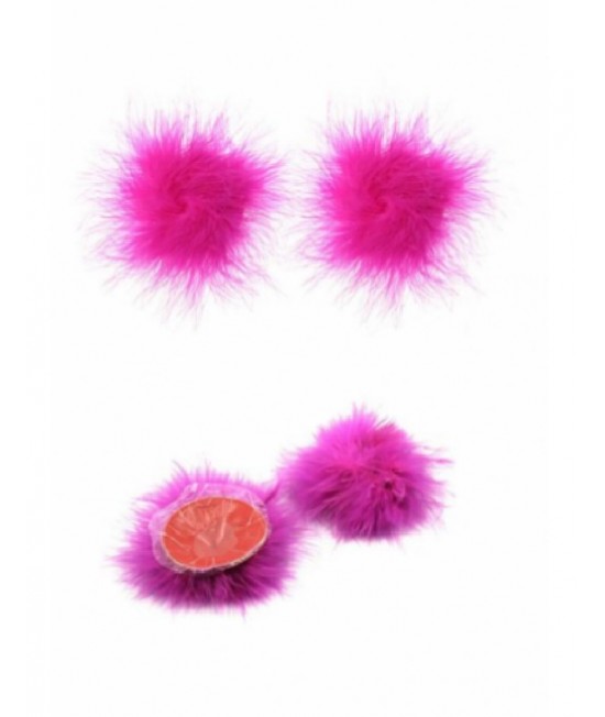 Пэстисы с розовым пухом 