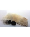 Хвост волка с силиконовой втулкой