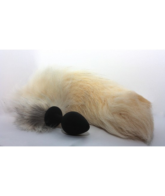 Хвост волка с силиконовой втулкой