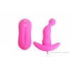 Анальная пробка розовая, вибратор BALLS STYLE 