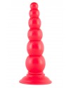 Анальная втулка 17,5 см. красная