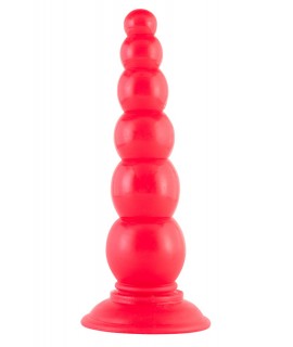 Анальная втулка 17,5 см. красная