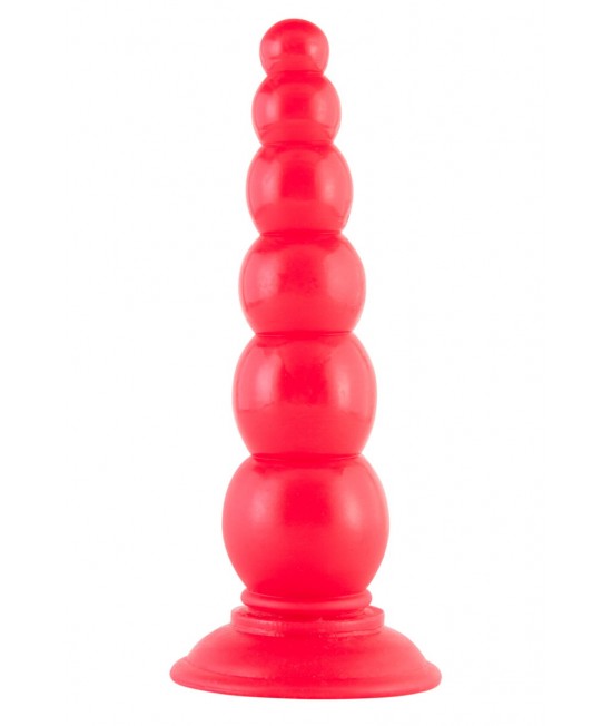 Анальная втулка 17,5 см. красная