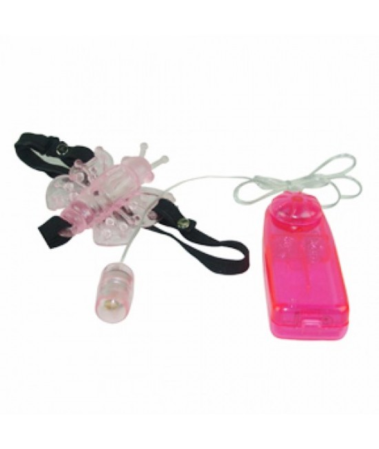 Вибростимулятор клитора на ремешках 