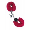 Наручники красные 6 см. арт 252010053