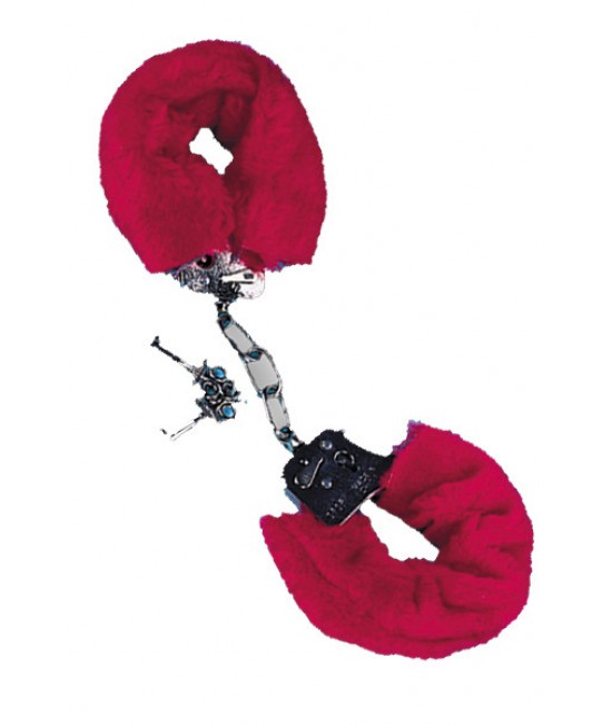 Наручники красные 6 см. арт 252010053