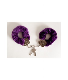 Наручники фиолетовые 6 см.