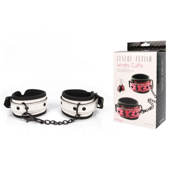 НАРУЧНИКИ "WRISTS CUFFS" цвет белый