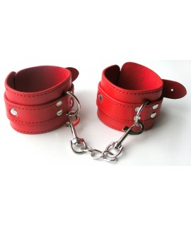 НАРУЧНИКИ цвет красный, L 20 см (PVC) 