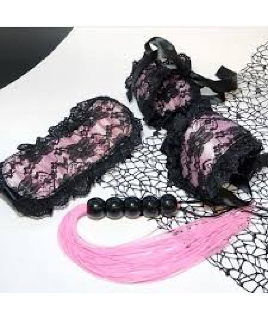 Набор БДСМ розового цвета