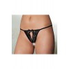Стринги черные 
