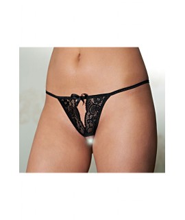 Стринги черные 