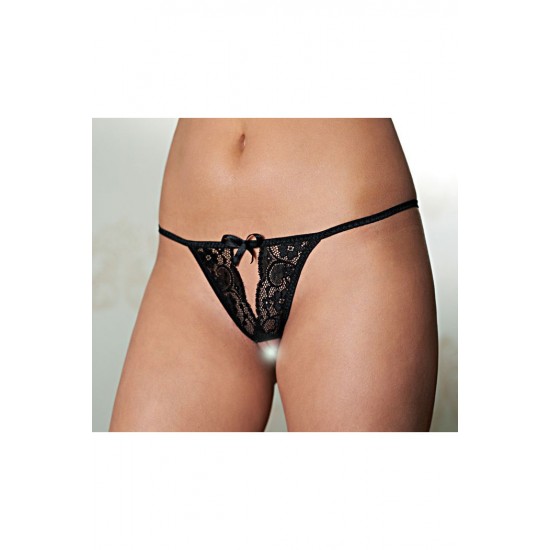 Стринги черные 