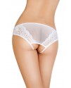ЭРОТИЧЕСКИЕ ТРУСИКИ ИЗ СТРЕЙЧ-СЕТКИ БЕЛЫЕ 