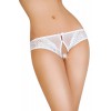 ЭРОТИЧЕСКИЕ ТРУСИКИ ИЗ СТРЕЙЧ-СЕТКИ БЕЛЫЕ 