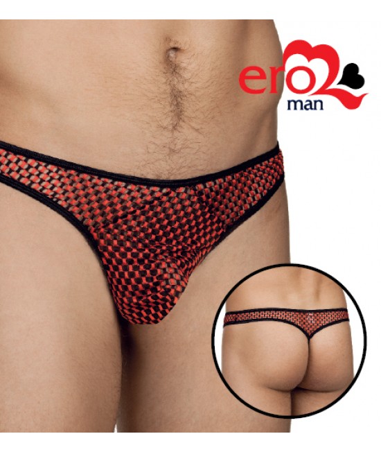 ТРУСЫ МУЖСКИЕ цвет красный/чёрный