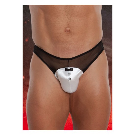 ТРУСЫ ДЖЕНТЛЬМЕНА МУЖСКИЕ ЧЕРНО-БЕЛЫЕ