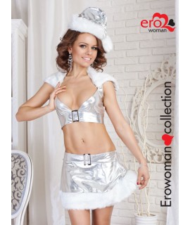 КОСТЮМ "САНТА" цвет серебро арт. EE-20234