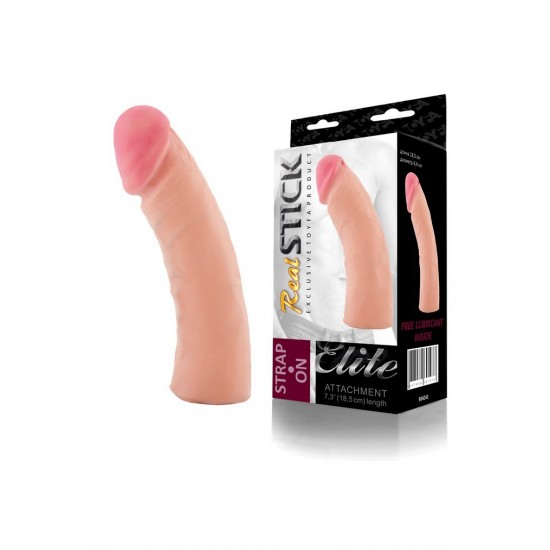 ФАЛЛОИМИТАТОР-НАСАДКА, ТЕЛЕСНЫЙ, 18,5 СМ