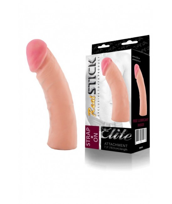 ФАЛЛОИМИТАТОР-НАСАДКА, ТЕЛЕСНЫЙ, 18,5 СМ