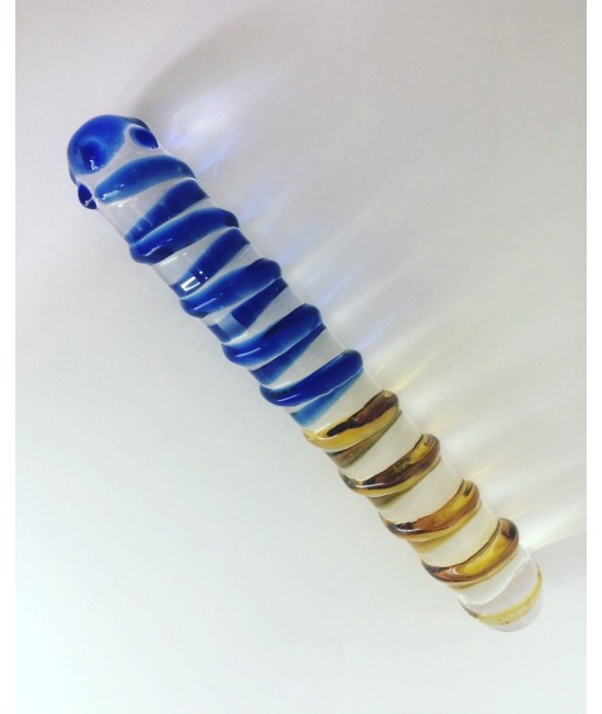 ФАЛЛОИМИТАТОР СПИРАЛЬ ИЗ СТЕКЛА