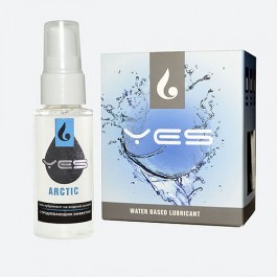 ИНТИМНЫЙ ГЕЛЬ-ЛУБРИКАНТ "YES ARCTIC" с ментолом, экстрактом ромашки и апельсина