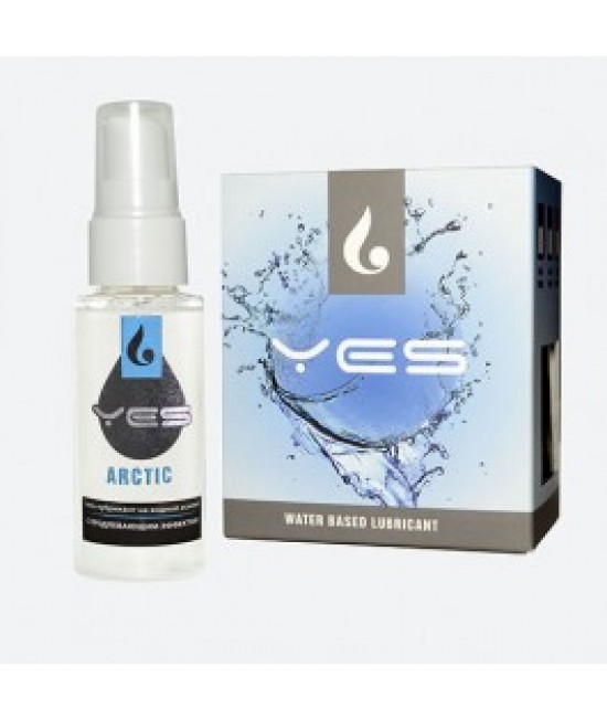 ИНТИМНЫЙ ГЕЛЬ-ЛУБРИКАНТ "YES ARCTIC" с ментолом, экстрактом ромашки и апельсина