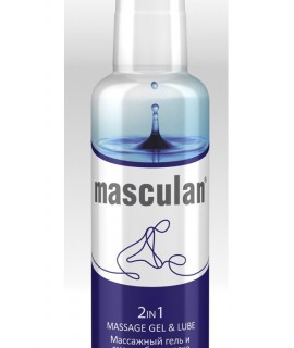 Гель-смазка Masculan без запаха 2в1 130мл