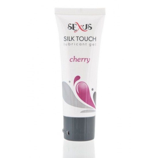 Увлажняющая гель-смазка на водной основе с ароматом вишни Silk Touch Cherry 50 мл