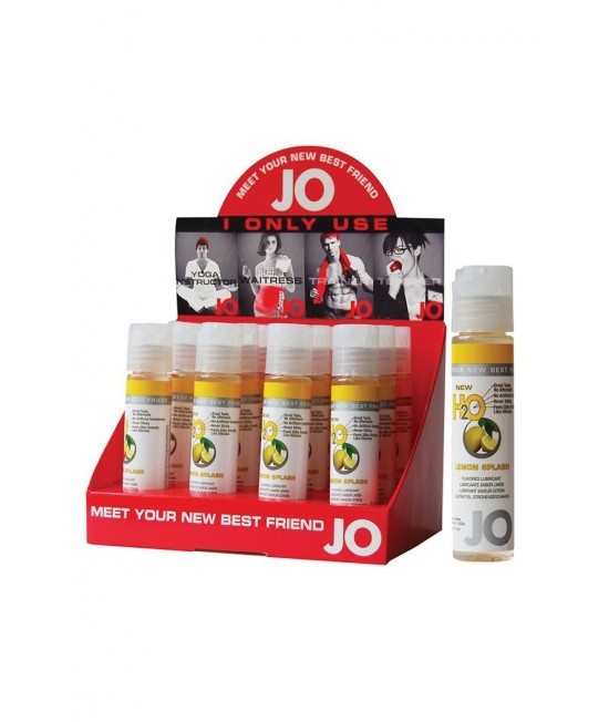 Съедобный лубрикант ''Лимонный всплеск'' (30 мл.) JO H2O Lubricant