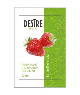 DESIRE ЛЮБРИКАНТ КЛУБНИКА САШЕТ 5МЛ