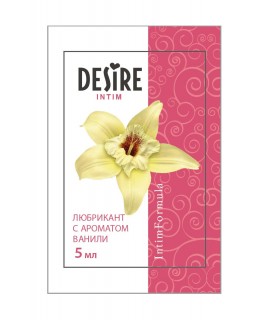 DESIRE ЛЮБРИКАНТ ВАНИЛЬ САШЕТ 5МЛ 