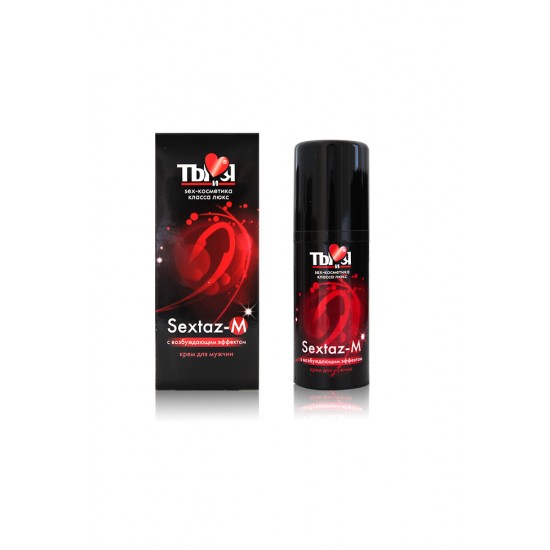 ТЫ И Я - КРЕМ ''SEXTAZ-M'' ДЛЯ МУЖЧИН 20Г ВОЗБУЖД.