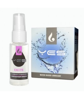 ИНТИМНЫЙ ГЕЛЬ-ЛУБРИКАНТ "YES EXCITE" с возбуждающим эффектом, 30 мл