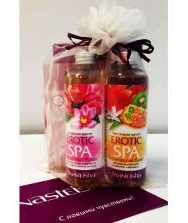 НАБОР МАССАЖНЫХ МАСЕЛ EROTIC SPA 2ШТ