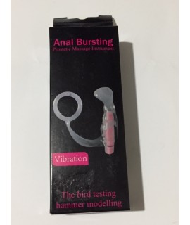 Кольцо с анальной вибростимуляцией 