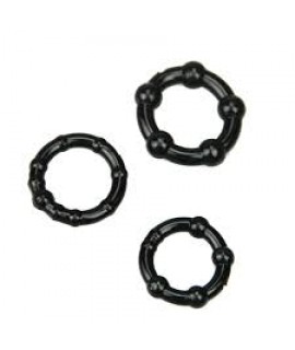 Набор эрекционных колец  - 3 шт арт 3317