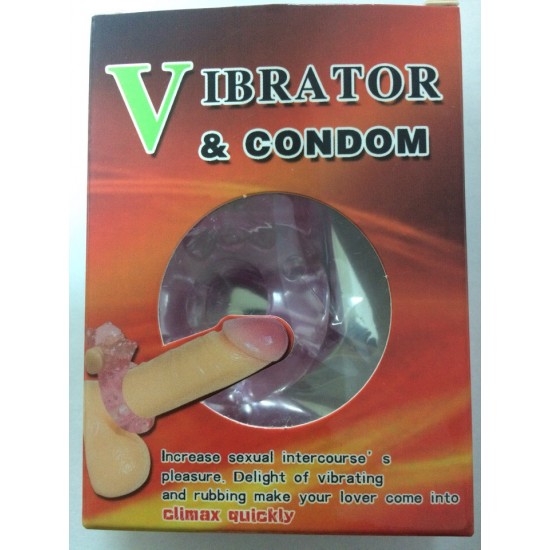 Виброкольцо в коробке силиконовое 