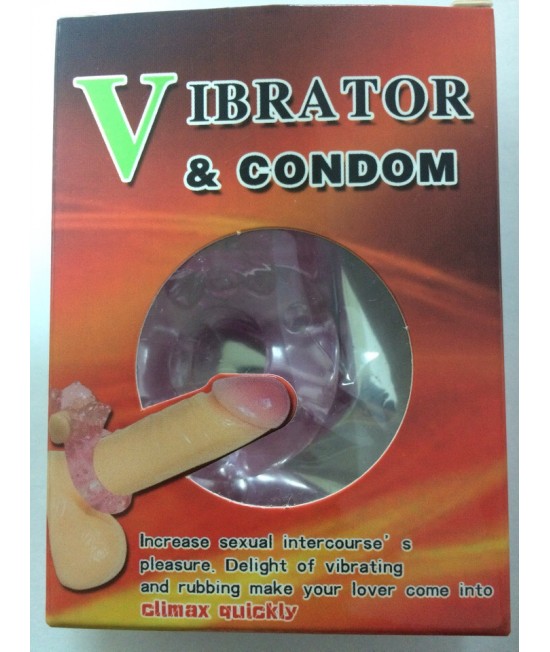 Виброкольцо в коробке силиконовое 