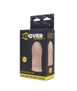НАСАДКА TOYFA XLOVER INCREASE+, УДЛИНЯЮЩАЯ ПЕНИС НА 9 СМ