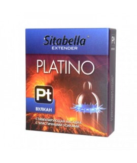 НАСАДКА СТИМУЛИРУЮЩАЯ SITABELLA PLATINO "ВУЛКАН" арт. 1419