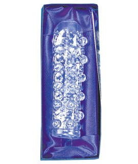 Насадка силиконовая стимулирующая 14см